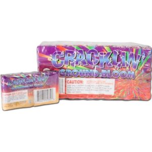 Crackling Ground Bloom Flowers - Fireworks Spinner