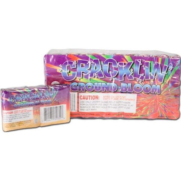 Crackling Ground Bloom Flowers - Fireworks Spinner