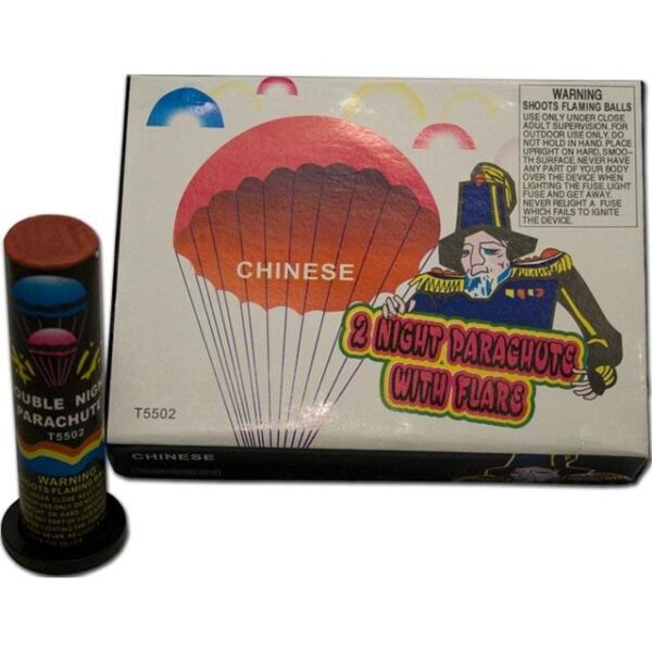 Double Night Parachute - Firework Parachutes