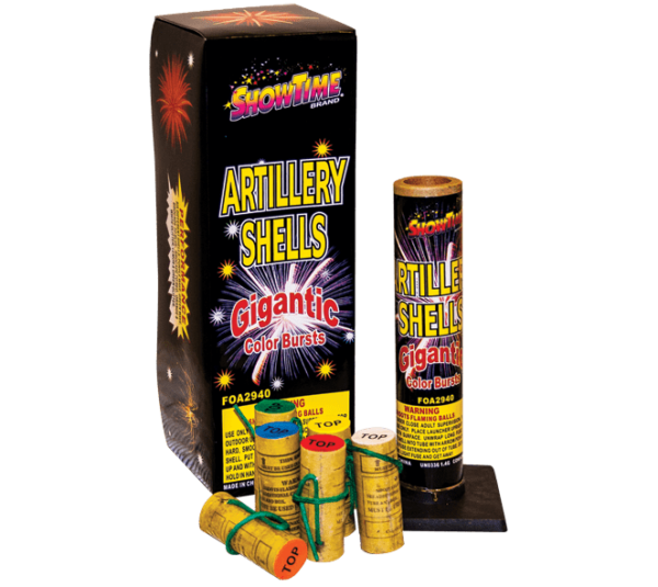 ShowTime Reloadable Artillery Shell Fireworks