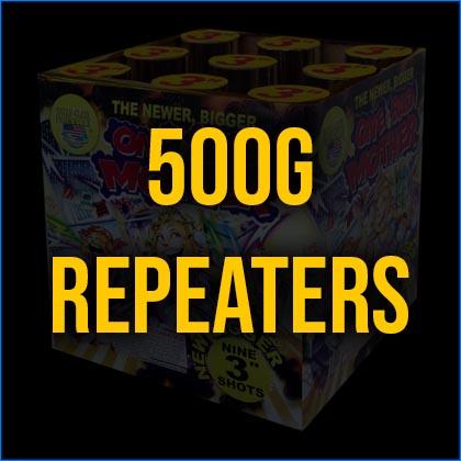 500 Gram Finale Cake Fireworks