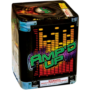 Amp'd Up 200 Gram Firework Cake
