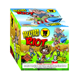 Backyard Riot 500 Gram Fireworks Repeater