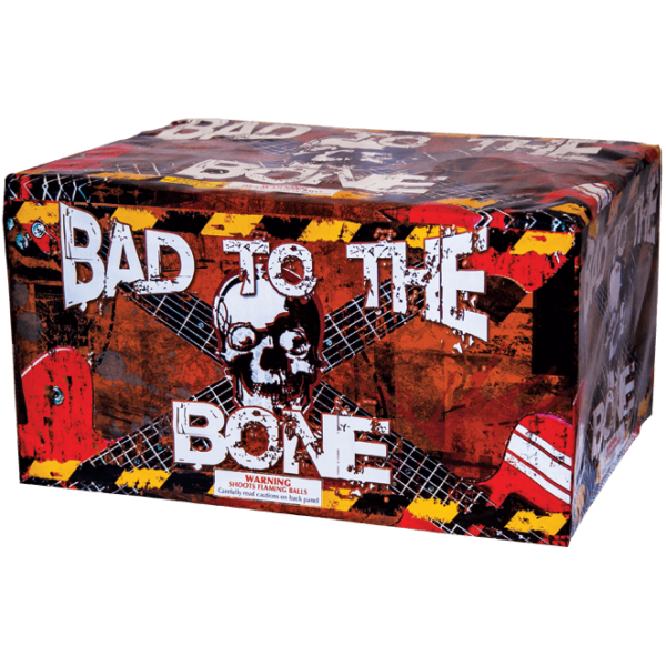 Bad To The Bone 500 Gram Fireworks Repeater