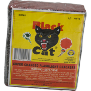 Black Cat Firecrackers Strip of 16