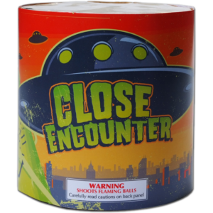 Close Encounter 200 Gram Fireworks Cake