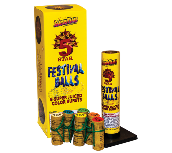 Reloadable Festival Balls Fireworks