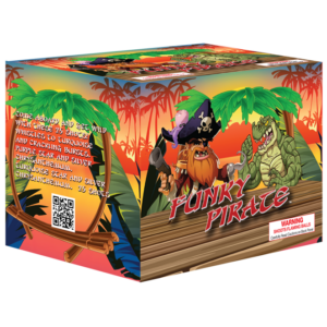 Funky Pirate 200 Gram Fireworks Repeater