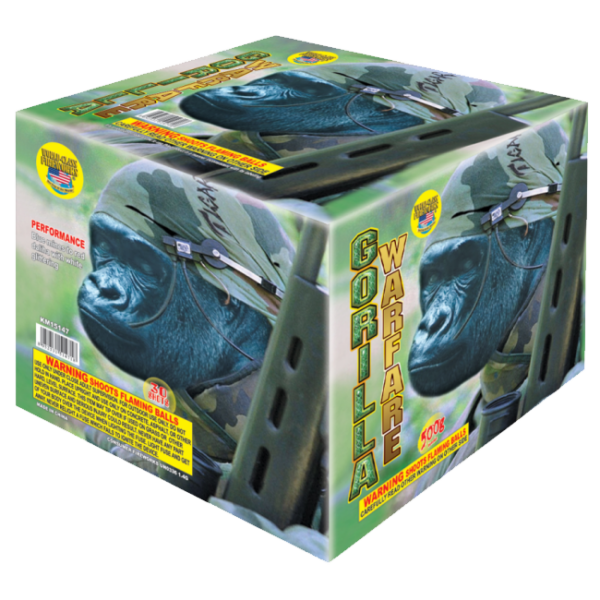 Gorilla Warfare 500 Gram Fireworks Repeater