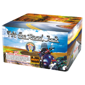 Hit the Road Jack 500 Gram Fireworks Cake