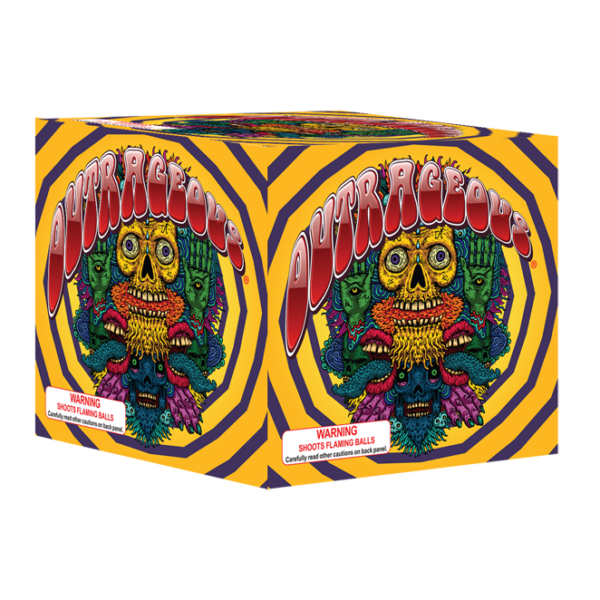 Outrageous 200 Gram Fireworks Repeater