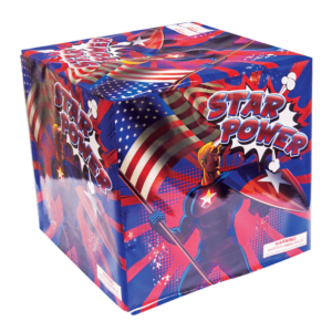 Star Power 500g Fireworks Cake