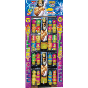 Zeus Fluorescent Artillery Shell Fireworks Kit